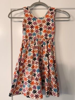 Alice & Ames Girls Floral Starburst Tank Dress - Multicolor